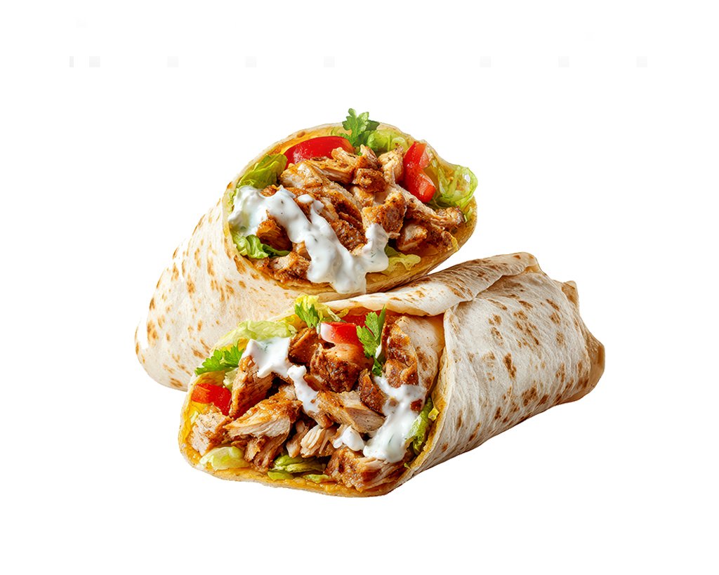 CHICKEN SHAWARMA WRAP
